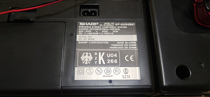 Sharp WF-930H(BK) X-BASS (6 foto / 7)