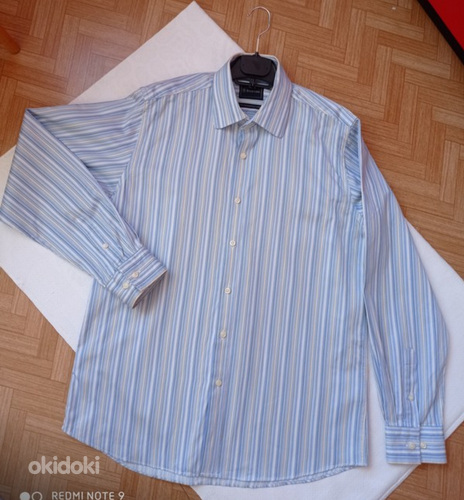 Мужская рубашка Batistini ( бренд)р L-XL, 100%cotton (фото #2)