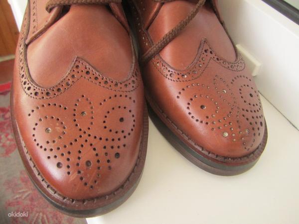 Новые кожаные туфли, 41-42(26,5-27) (фото #2)