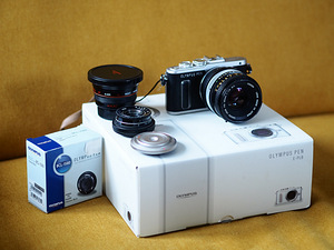 Olympus PEN E-PL8 komplekt koos objektiividega. (2 foto / 8)