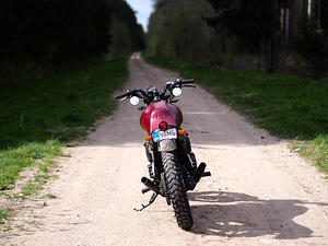 Yamaha XJ600 mootorratas, 1989 aasta (4 foto / 9)