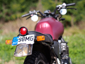 Yamaha XJ600 mootorratas, 1989 aasta (7 foto / 9)