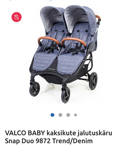 Lapsevanker kaksikute jaoks (1 foto / 2)