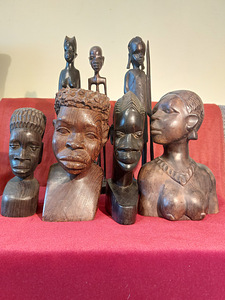 Müüa 7 tk -kogu!!! Aafrika kujusid . 90€ Tallinn. (1 foto / 5)