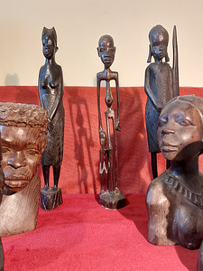 Müüa 7 tk -kogu!!! Aafrika kujusid . 90€ Tallinn. (5 foto / 5)