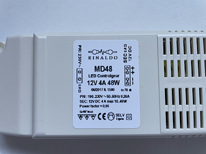 MD48LED-juhtseade 12V, 4A, 48W (2 foto / 3)