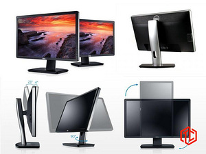 27" Monitor Dell UltraSharp U2713HMt (3 foto / 5)
