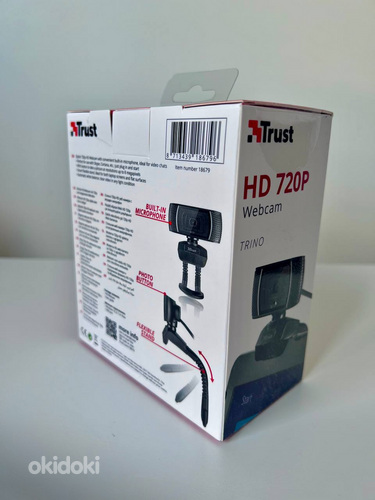 Веб-камера Trust Trino (HD 720) (фото #2)