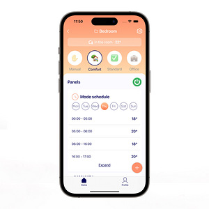 Infrapuna küttepaneel - Обогреватель 770W (Wi-Fi) (8 foto / 9)