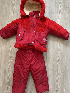 Зимний костюм, овчина