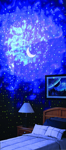 Northern Sky Brite - akuga lae ja seinaprojektor (2 foto / 4)
