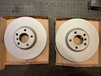 Передние тормозные диски F10/F11/FXX Zimmermann 348x36