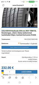 Rengat ja vanteet (2 valokuva sivusta 7)