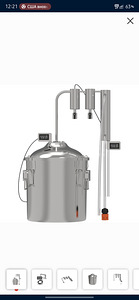 Destillaator Browin klassikaline destillaator Convex 2 puhas (2 foto / 5)