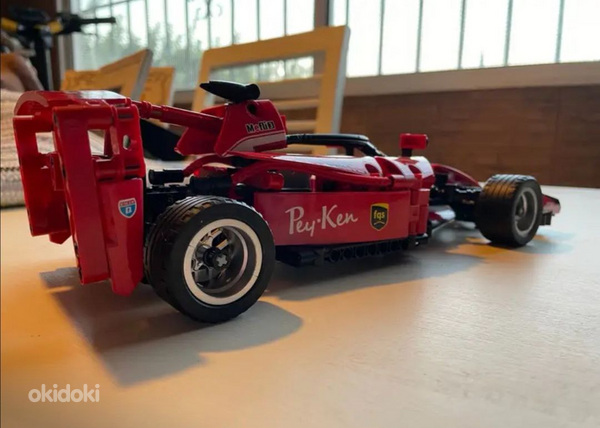 lego võidusõiduauto (mitte originaal) (foto #1)