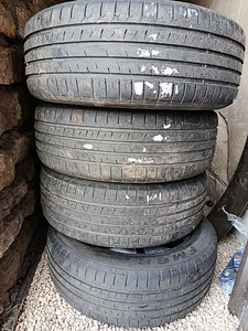 Valatud velgede komplekt R18 Kia Sportage'ile suverehvidega (2 foto / 10)