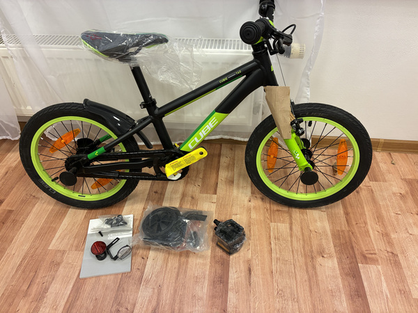 Laste jalgratas Cube Cubie 160 RT 16”. Uus