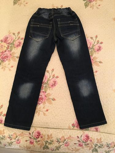 Утепленные джинсы, размер 140-146 (фото #2)