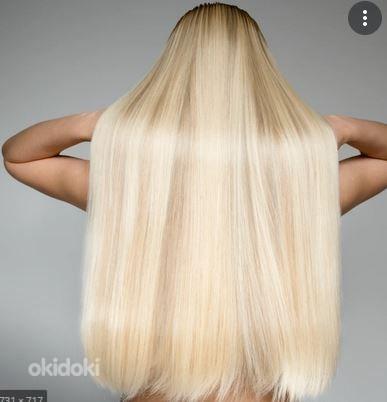 Кератиновая связка для наращивания волос - 50 см 100 пучков (фото #1)