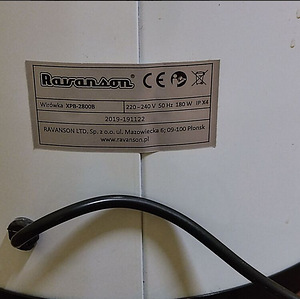 Ravanson XPB-2800B tsentrifuug (6 foto / 8)