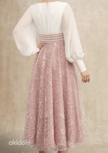 Розовое вечернее платье (фото #4)
