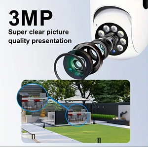 KVALITEETSEM PILT! 3MP WiFi Sisekaamera UUS (2 foto / 5)