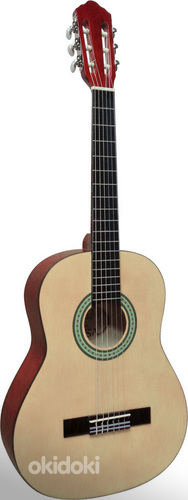 Классическая гитара с нейлоновыми струнами 3/4 + сумка + рем (фото #4)