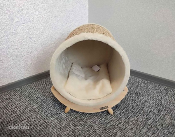 Новые кошачьи гнезда с подушкой. (фото #2)