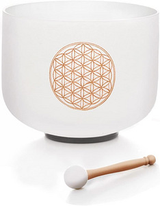 528hz Crystal Singing Bowl 8 Inch (7 foto / 7)