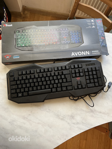Игровая клавиатура Trust AVONN Gaming Keyboard GXT-830RW (фото #3)