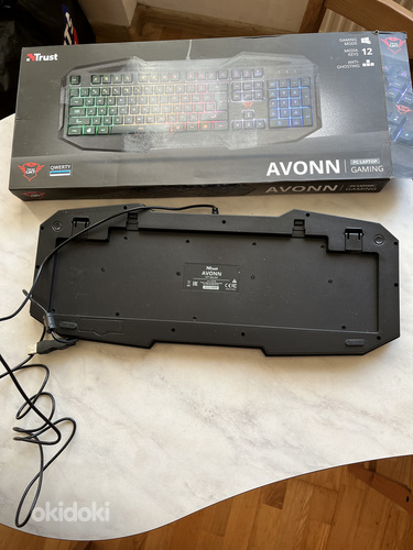 Игровая клавиатура Trust AVONN Gaming Keyboard GXT-830RW (фото #4)