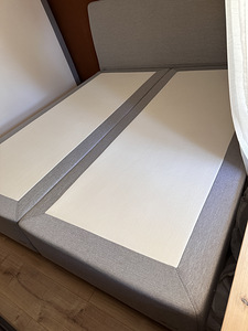 Voodi SLEEPWELL 180x200 CONTINENTAL BLACK (2 foto / 4)