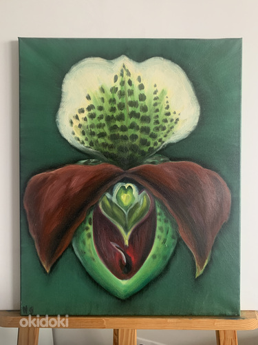 Картина маслом Орхидея 40х50 (фото #1)