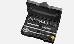 Felo 1/2" meetriliste padrunite komplekt pikendatud rätsiga (1 foto / 1)