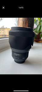 Sigma 85mm 1:1.4 DG Art objektiiv Nikonile. (2 foto / 5)