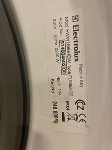Pesumasin kuivatiga Electrolux EWW1686HDW (3 foto / 4)