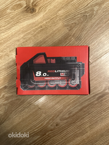 „Milwaukee Redlithium High Output“ aku