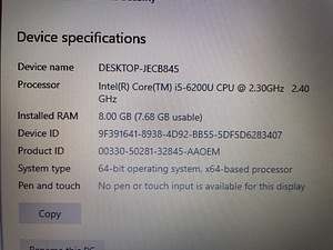 Dell Latitude 3570, 15,6" HD LED, i5-6200U, 8GB, 128SSD (5 foto / 6)