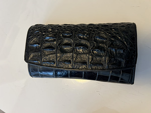 Genuine Crocodile purse/wallet Krokodillinahast rahakott