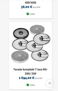 Juurviljatükeldaja METOS RG 200 (2 foto / 4)