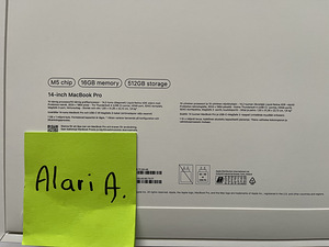 Новый M5 Apple MacBook PRO (В: Mac/Apple) (2 фото из 2)