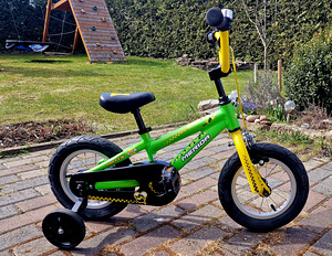 Laste jalgratas Merida Matts J12+ abirattad (3 foto / 5)