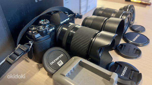 Гибридная фотокамера Olympus OM-D E-M10 Mark III 14-42 мм (фото #4)