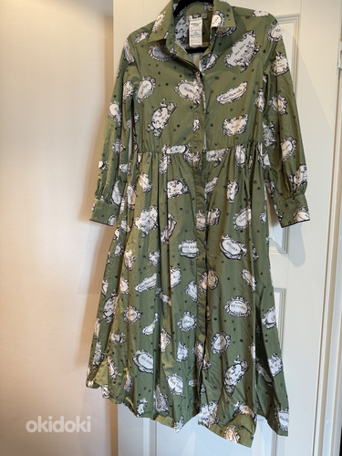 Шикарное платье Max Mara, 100% cotton, S-M