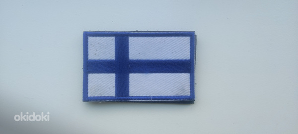 Шеврон "Финский флаг" (фото #3)