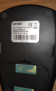 Считыватель ID-карты gemalto IDBridge CT710 (3 фото из 4)