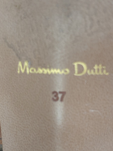 Босоножки Massimo Dutti с закрытым носом. (4 фото из 7)