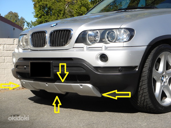 Spoiler BMW X5 E53 Skid plate (foto #2)