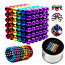 Разноцветные Магнитные шарики Neocube 5 мм 216 шт (фото #1)
