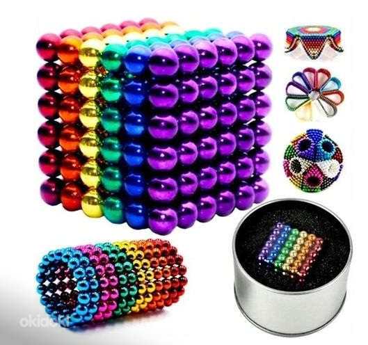 Разноцветные Магнитные шарики Neocube 5 мм 216 шт (фото #1)